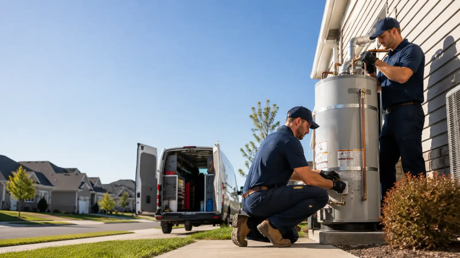 Water Heater Installation in Middlebourne, WV